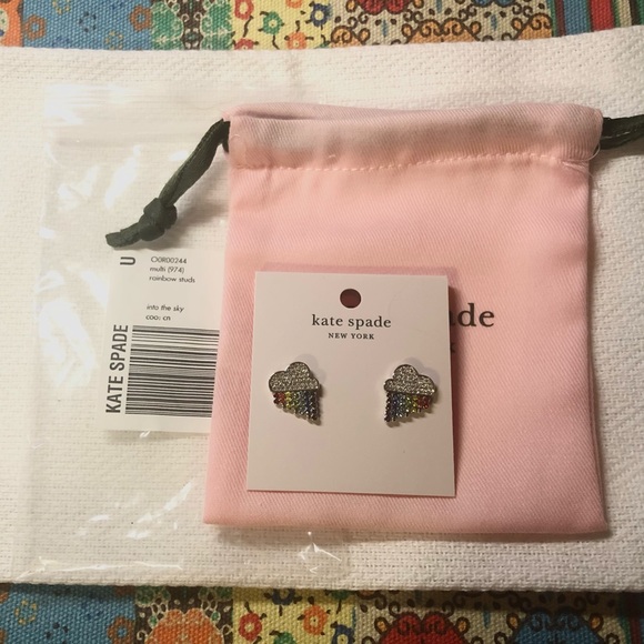 COPY - Kate spade pride rainbow earrings brandnew - Picture 4 of 5